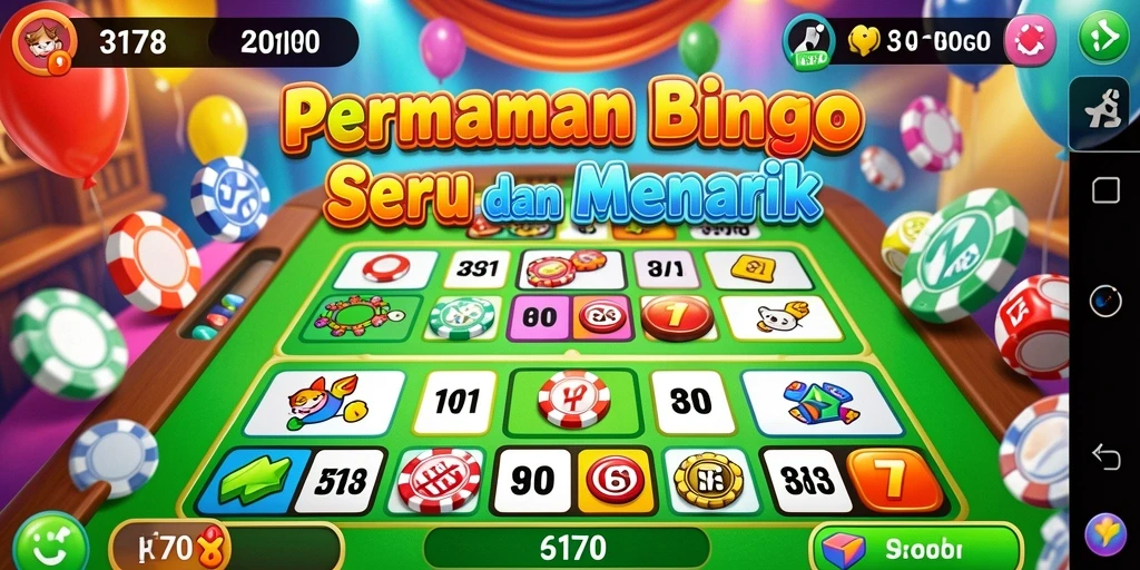 Tampilan gameplay seru Bingo di 3178.