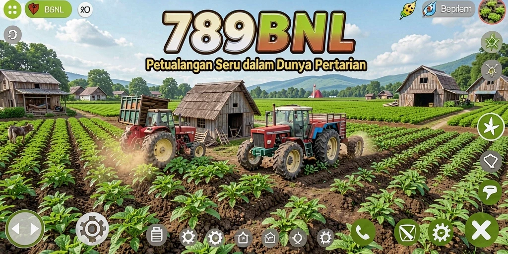 Tampilan seru gameplay 789BNL yang memikat para petani.