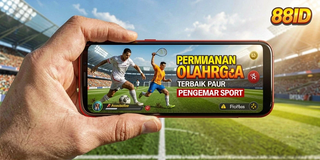 Screenshot utama 88ID menampilkan gameplay olahraga yang seru dan menantang.