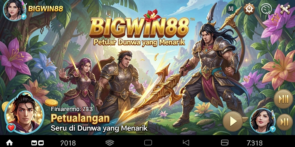 Screenshot menunjukkan pemain dalam aksi seru menjelajahi dunia petualangan.