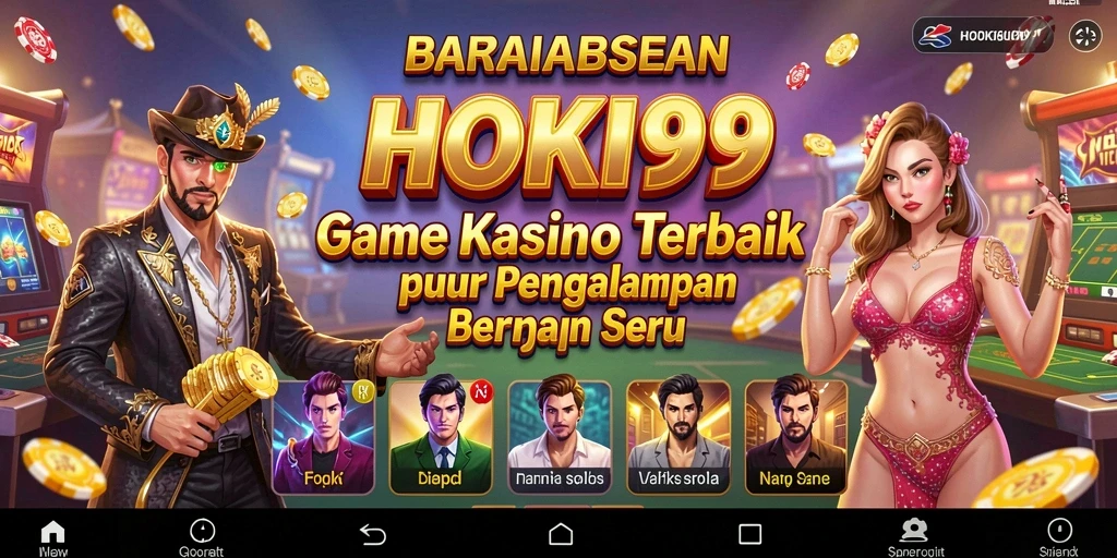 Tampilan gameplay HOKI99 yang menarik dan interaktif.