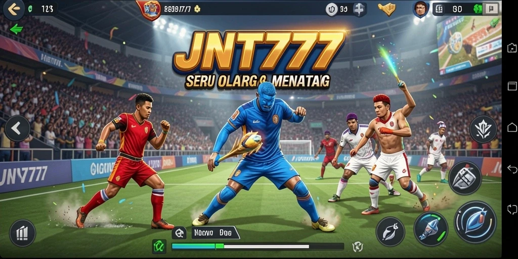 Screenshot menunjukkan gameplay seru dari JNT777 dengan grafis menakjubkan.
