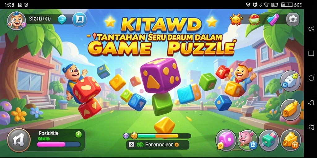 Tampilan gameplay menantang dalam KITAWD dengan teka-teki menarik.