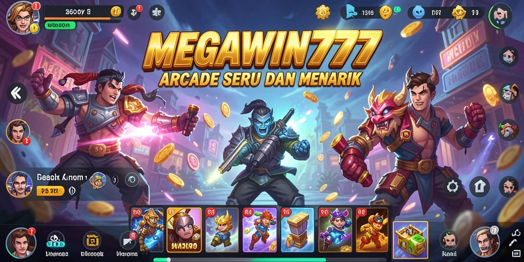 Gameplay seru dan menantang di MEGAWIN777.
