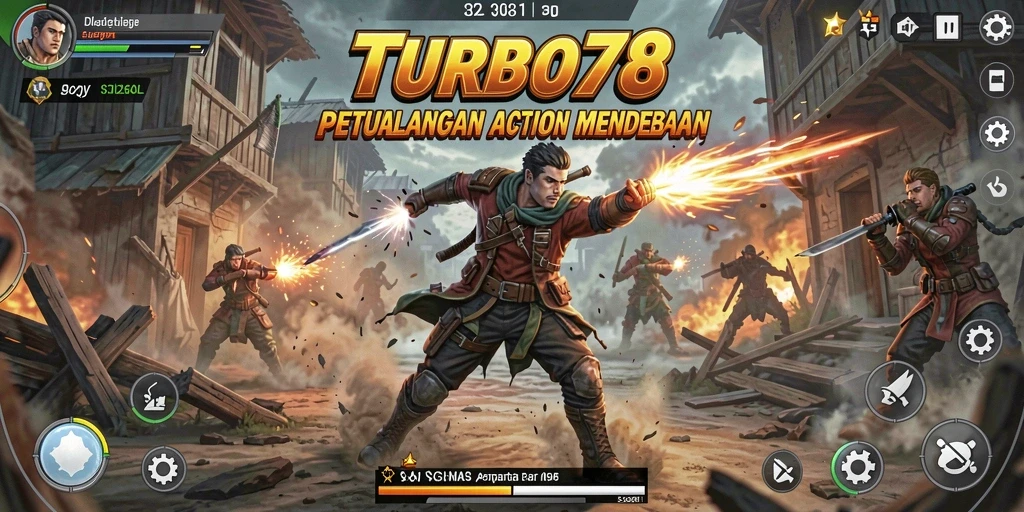 Tangkapan layar menampilkan aksi mendebarkan dalam <strong>TURBO78</strong>