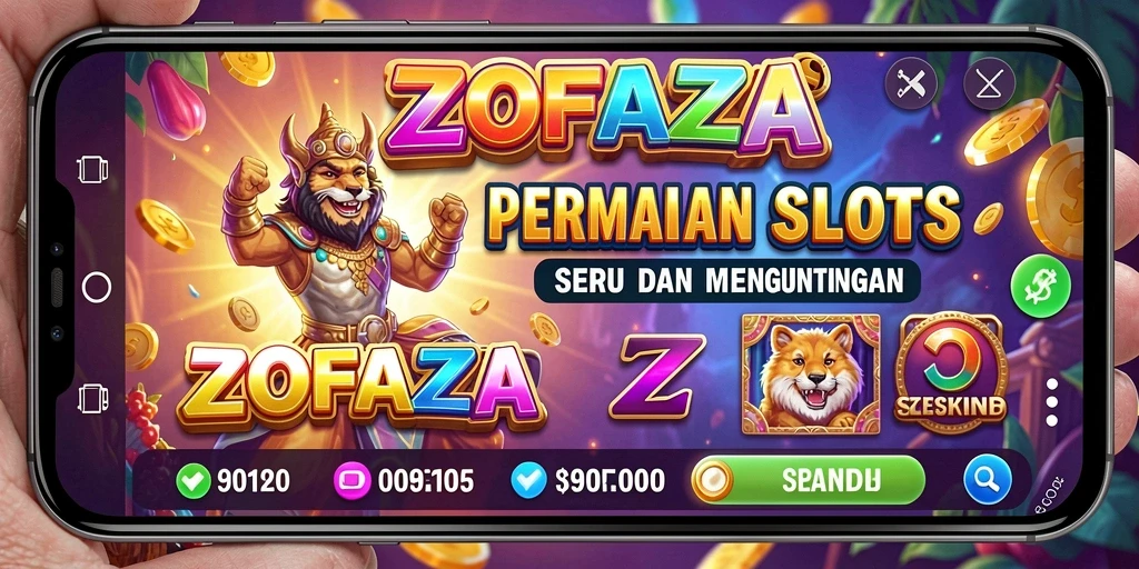 Gameplay seru dan menegangkan saat bermain Slot di ZOFAZA.